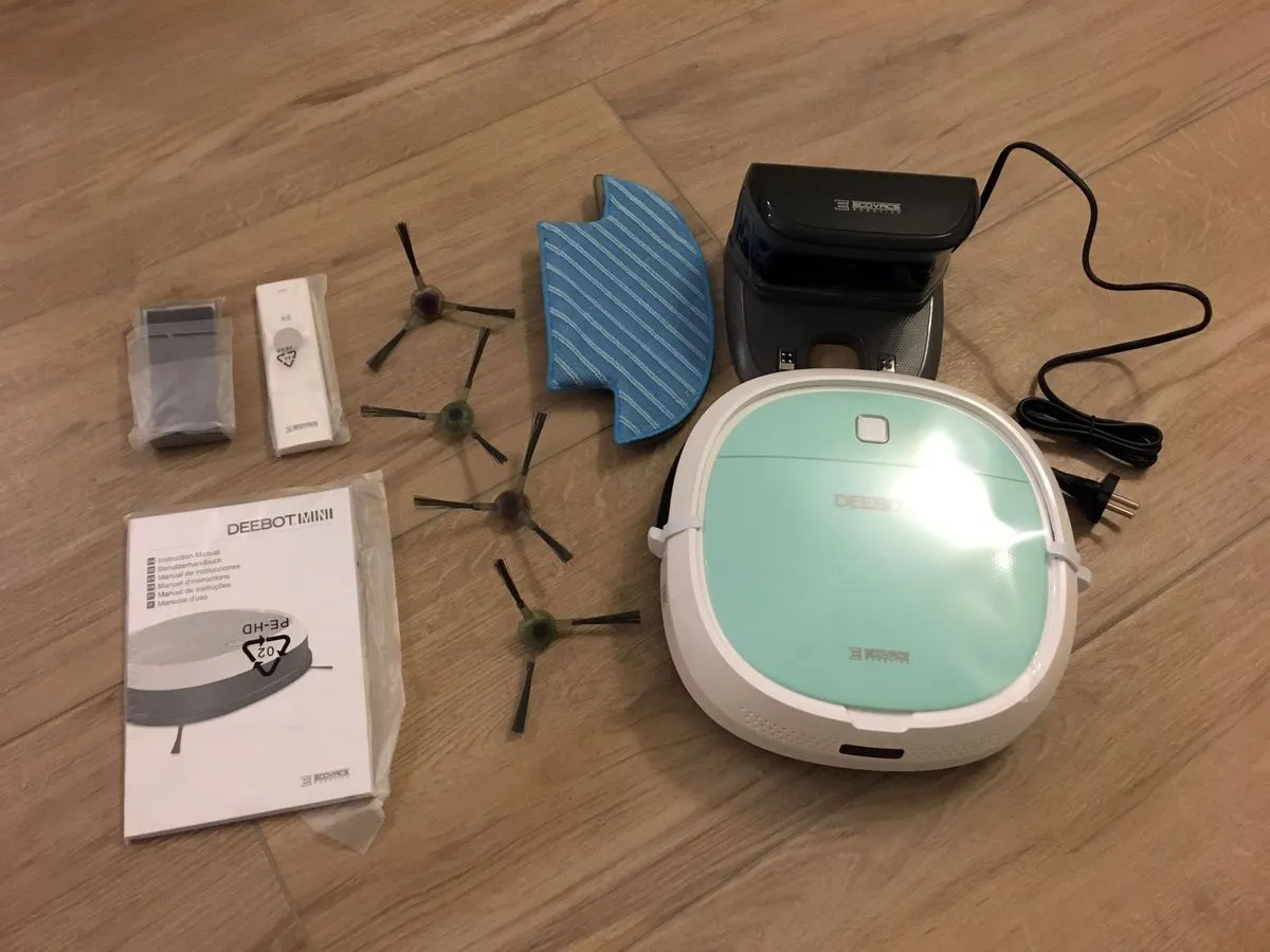 Ecovacs Mini Saugroboter: Das Zubehör